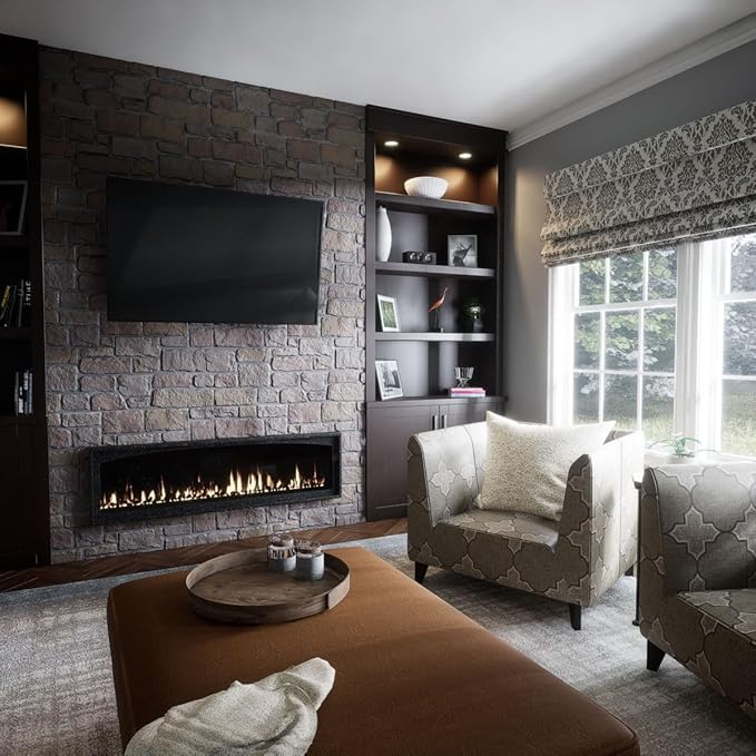 EverStone Cobblestone Faux Stone Panel, Grand Canyon Color