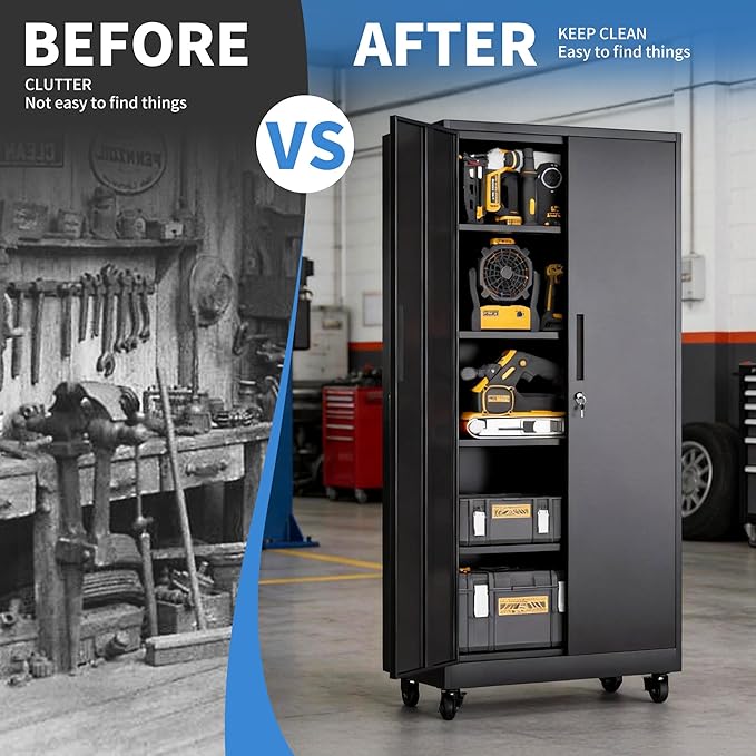 Garage Metal Storage Cabinet
