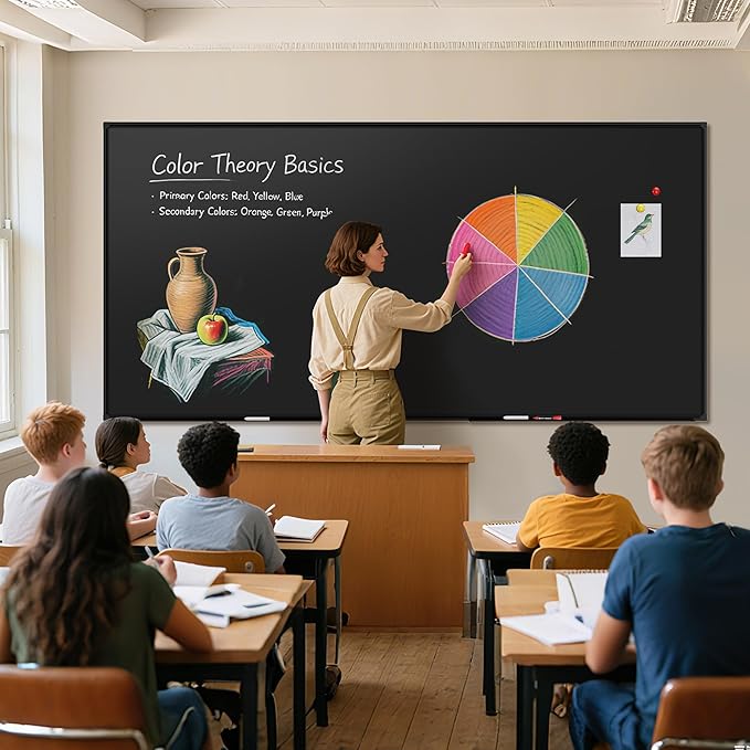 SELEAD Huge Magnetic Chalkboard 96 x 48 Inches