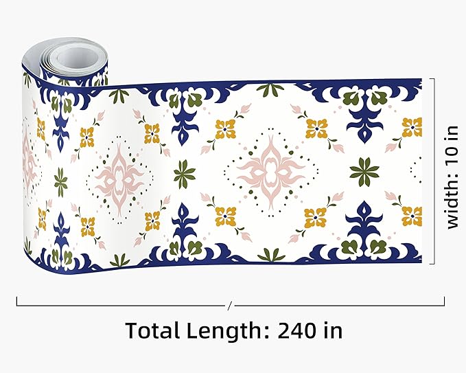 FLFK Peel and Stick Wallpaper Border