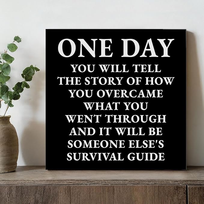 Inspirational Quotes Wall Art Decor, Motivational Success Canvas Painting
