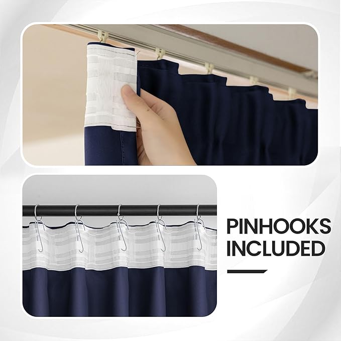 2 Pages Privacy Curtains for Windows