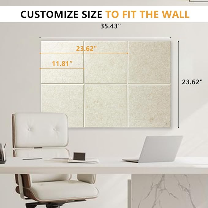 Large Cork Board Tiles for Wall