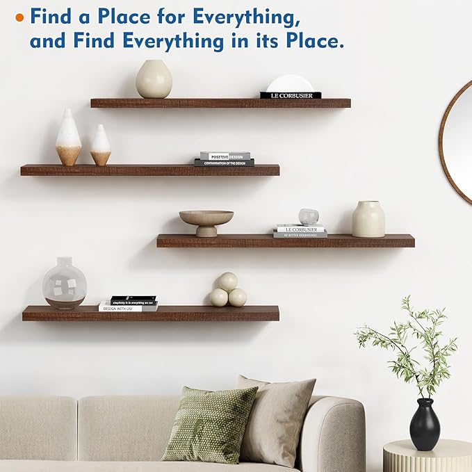 Harwaya 36 Inch Floating Shelves