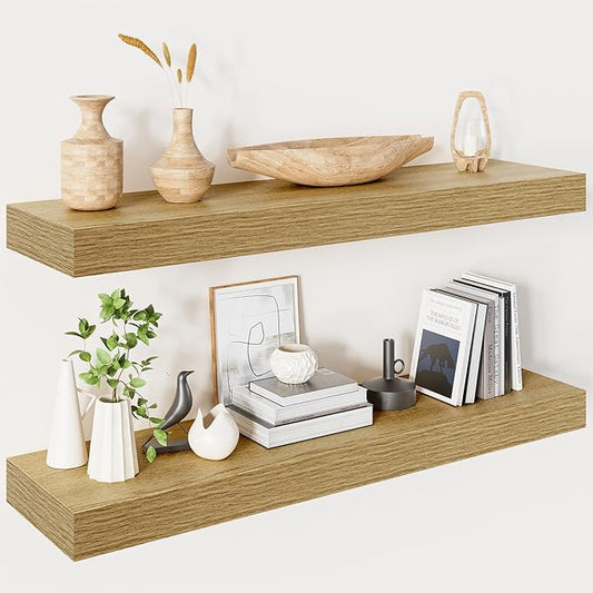 Heimlove 32 Inch Floating Shelves