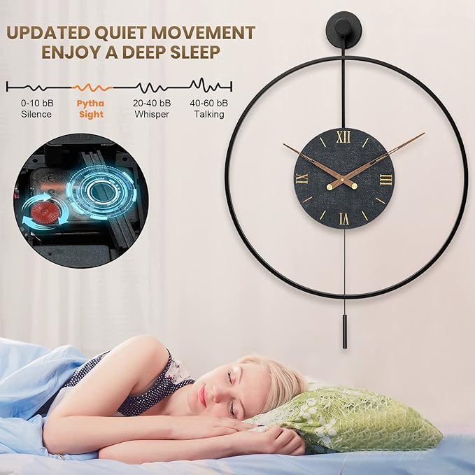 Large Modern Wall Clock, Wall Clocks
