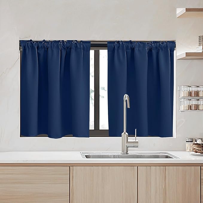 RYB HOME Kitchen Window Curtains