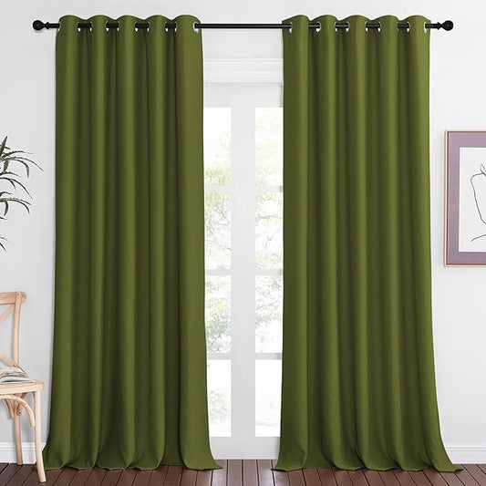 NICETOWN Blackout Curtains 84 Inch Length, Thermal Insulated Curtains