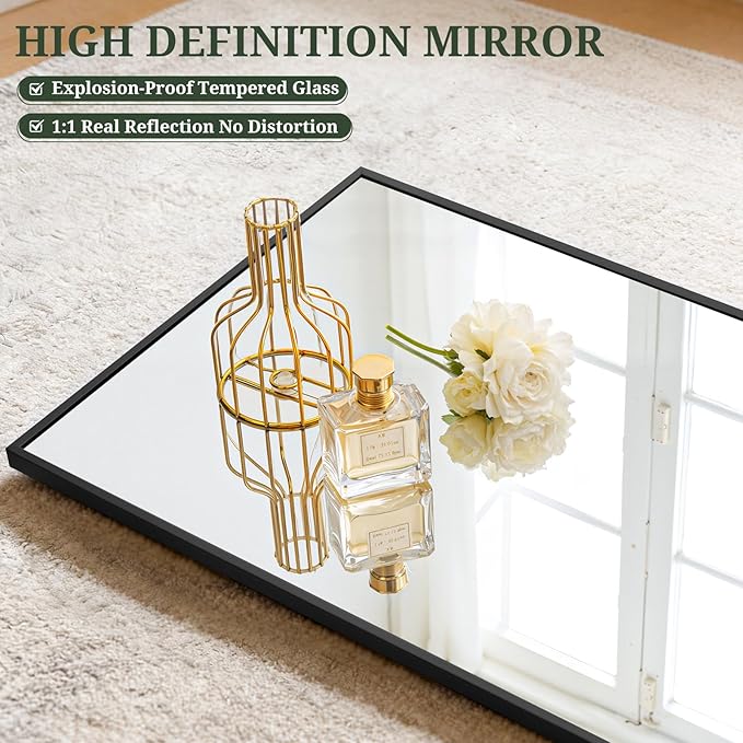 Mirror Full Length 64"x21" Full Body Floor Mirror