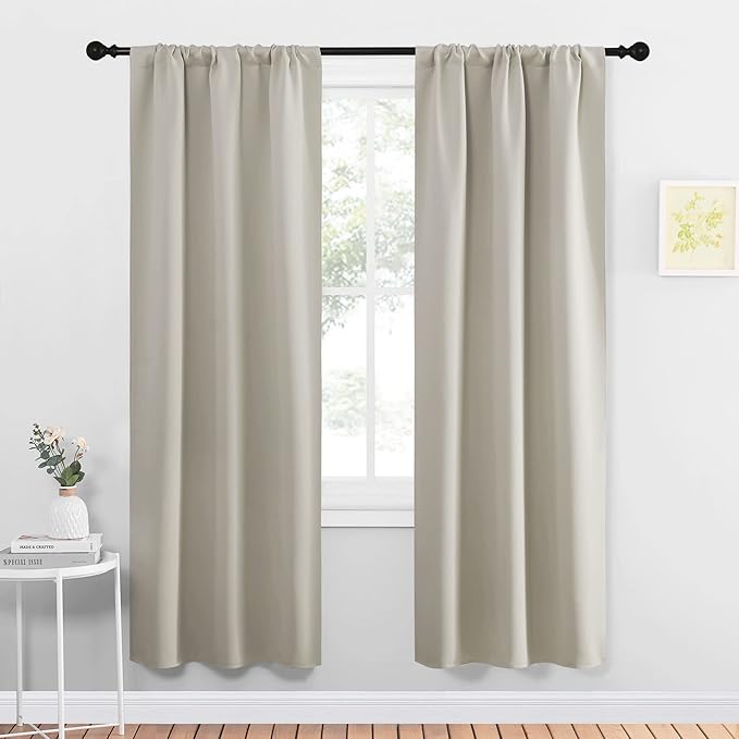 NICETOWN Blackout Curtains for Living Curtains, Room Darkening Window Curtain