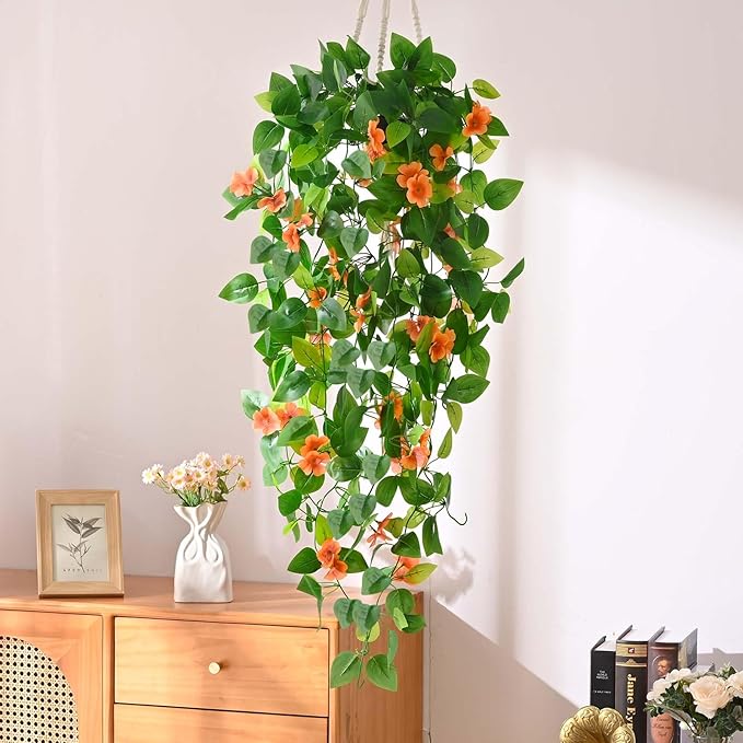 BLEUM CADE Artificial Hanging Flowers