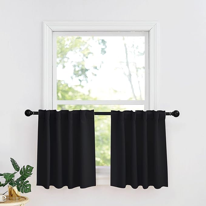 RYB HOME Kitchen Window Curtains