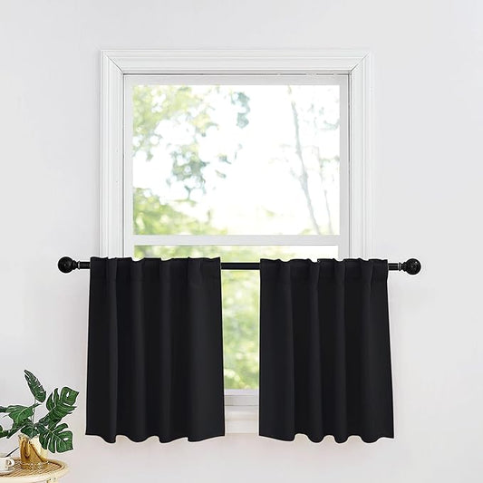 RYB HOME Kitchen Window Curtains