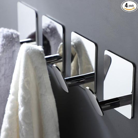 DELITON Towel Hooks for Bathrooms