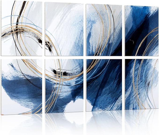 YPY Sound Proof Panels for Walls: Acoustic Panels 8 Pack 48"x32" Decorative