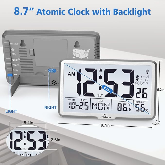 WallarGe Atomic Wall Clock