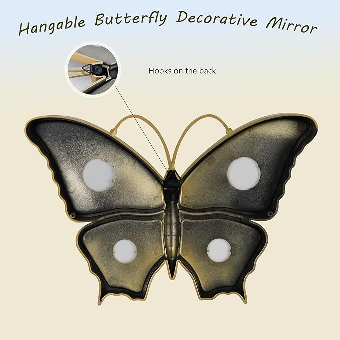 Decorative Butterfly Wall Mirror
