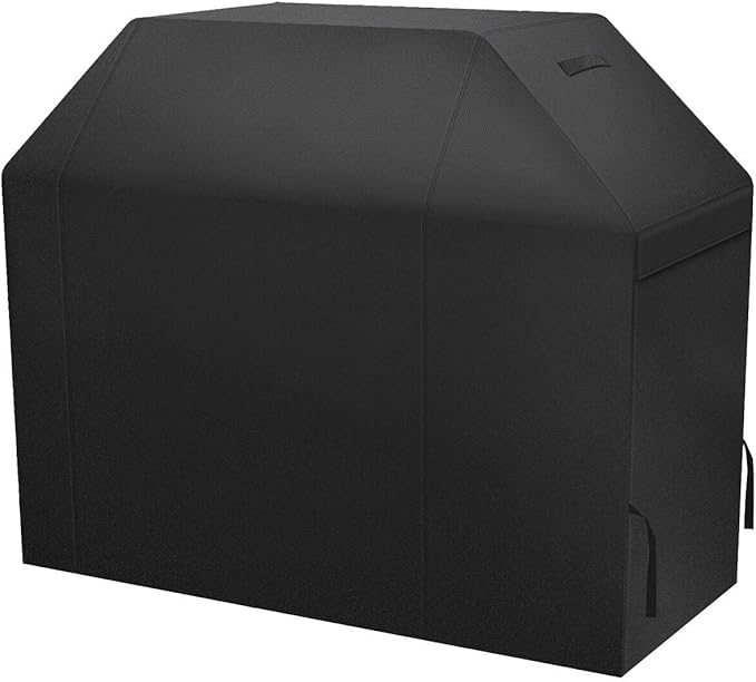 NEXCOVER 65 Inch Grill Cover - 600D Heavy Duty Waterproof and Weather Resistant BBQ Cover for Weber, Char Broil, Nexgrill - Fade Resistant, Black
