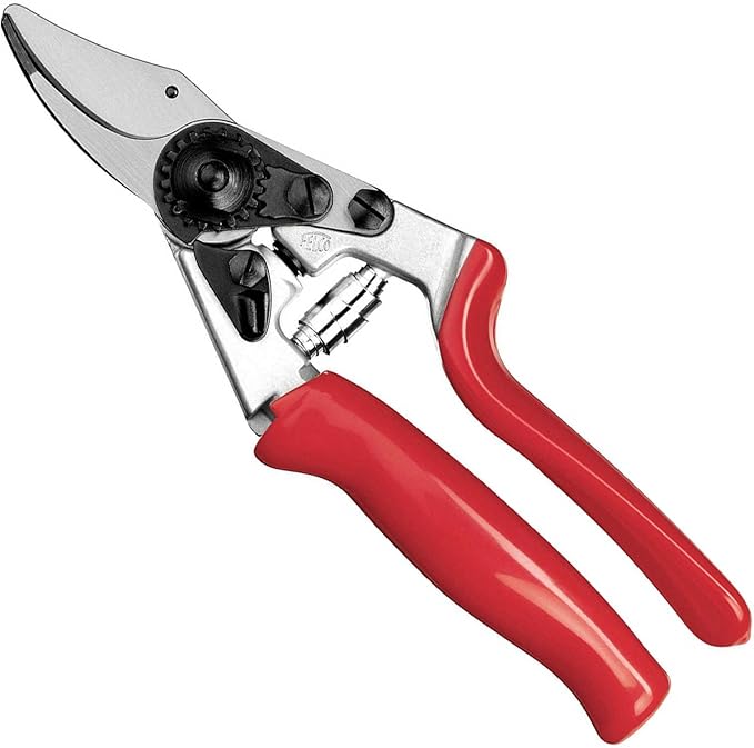 Felco F7 Pruning Shears â 26" Swiss-Made Garden Clippers with Rotating Handle for Reduced Fatigue | Hand Pruners for Gardening | Garden Tool Cutter with Precision Bypass Blade, Aluminum Handles