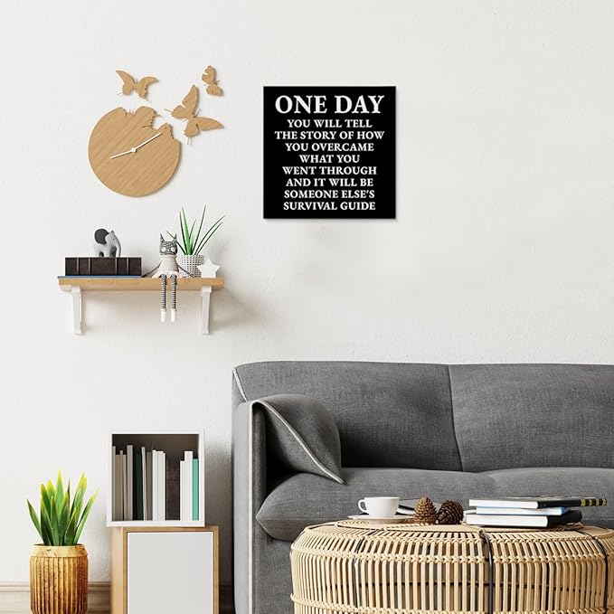 Inspirational Quotes Wall Art Decor, Motivational Success Canvas Painting