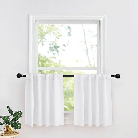 RYB HOME Small Window Curtains