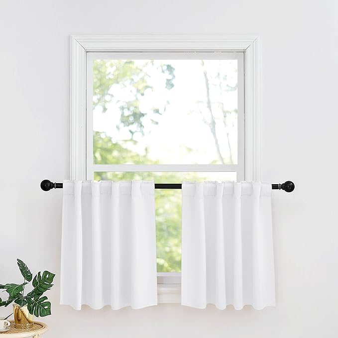 RYB HOME Kitchen Window Curtains