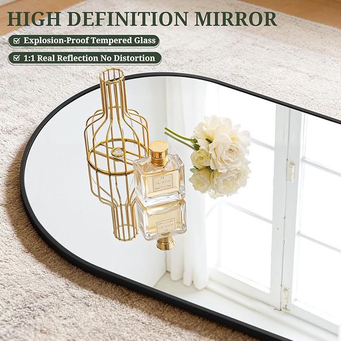 Mirror Full Length 56"x15" Full Body Floor Mirror
