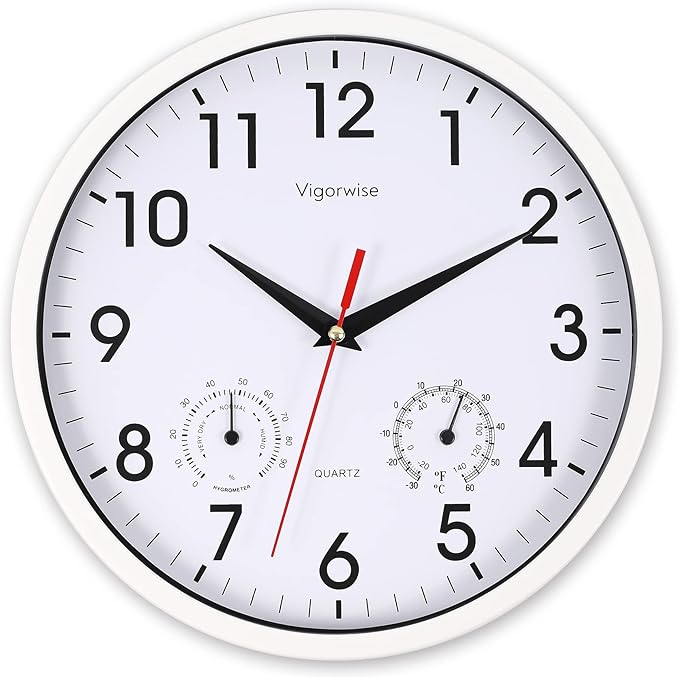 Wall Clock, Sweep Silent Movement Accurate Clocks