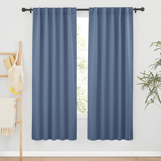 RYB HOME Room Darkening Curtains