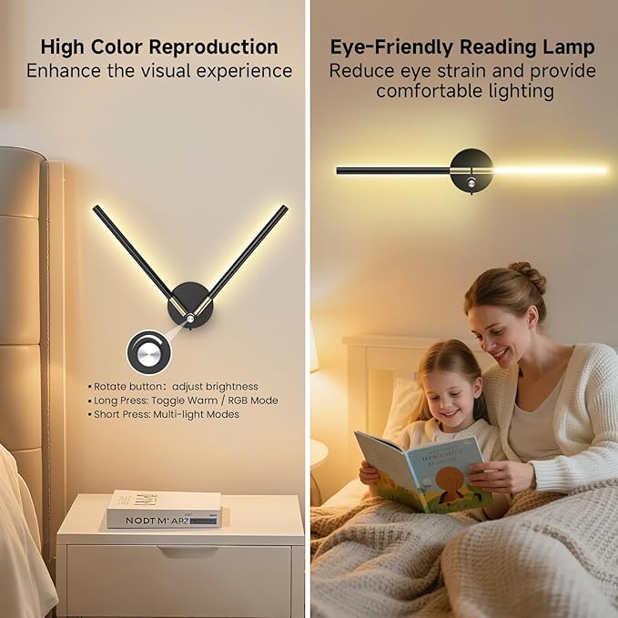 Battery Operated Wall Sconce
