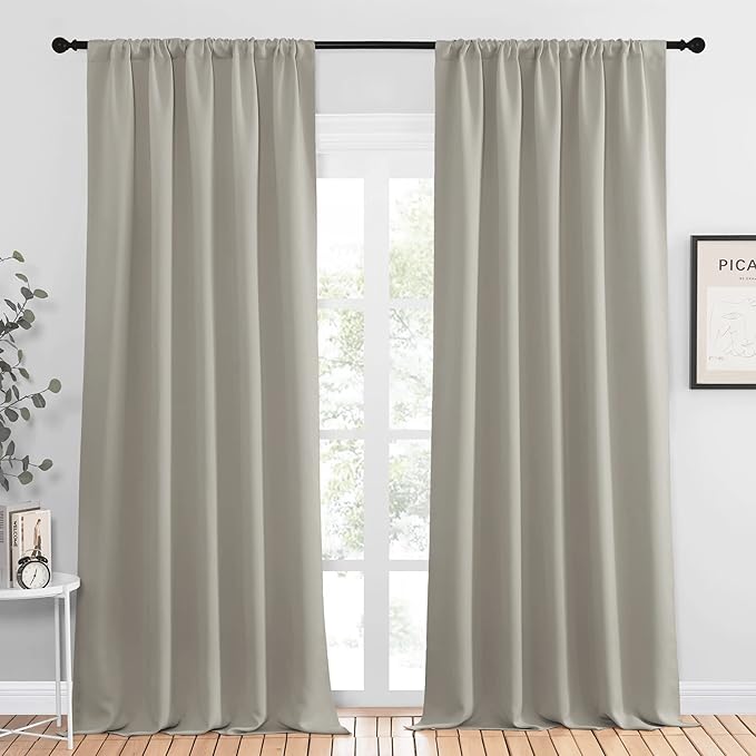 NICETOWN Blackout Curtains for Living Curtains, Room Darkening Window Curtain