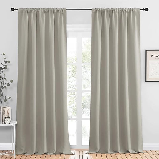 NICETOWN Blackout Curtains for Living Curtains, Room Darkening Window Curtain