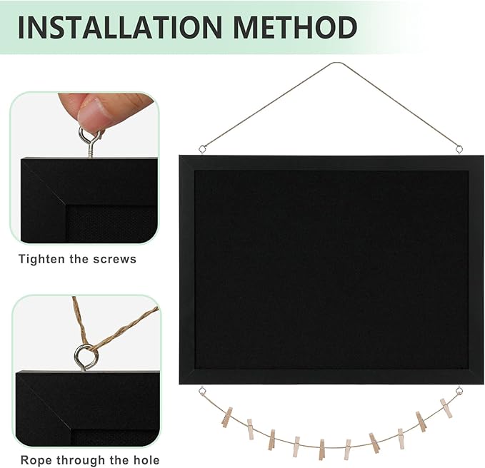 DOLLAR BOSS Black Cork Board