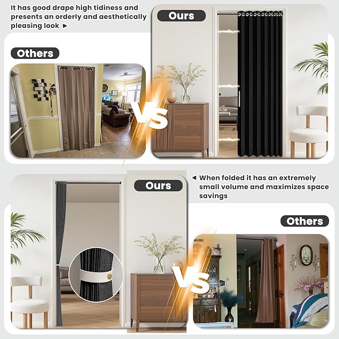AJAZZ Blackout Accordion Door