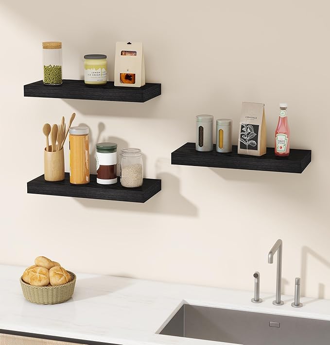 Vervida® Floating Shelves for Wall, Floating Shelf for Living Room