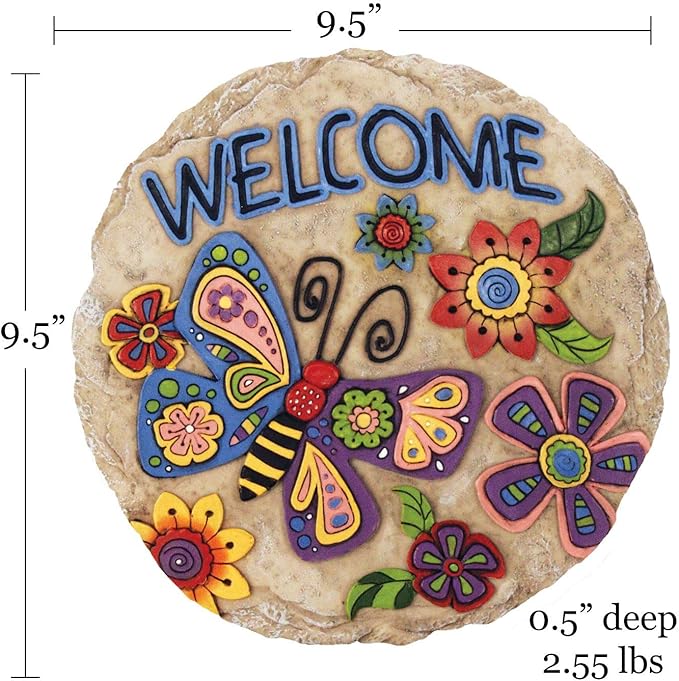 Spoontiques 13262 Butterfly Stepping Stone