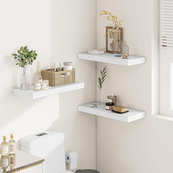 Vivelove 24/36/48/16 Inch Floating Shelves