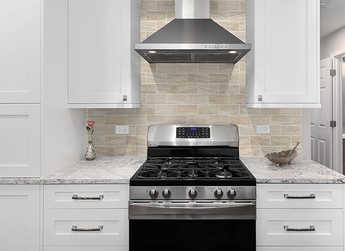 StyloVue 100 Pieces Peel and Stick Backsplash