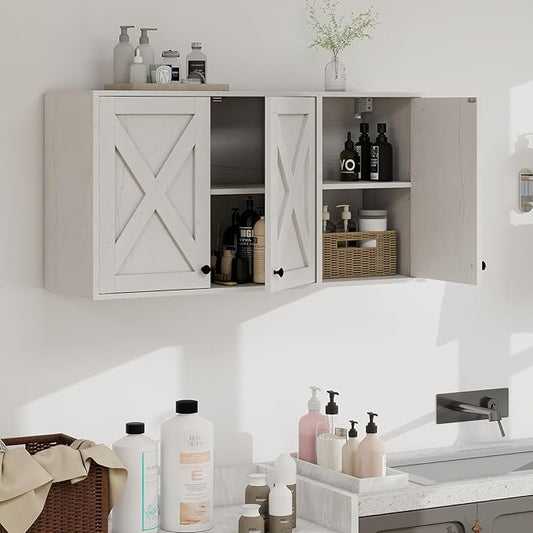 YOURLITE Laundry Cabinet, Medicine Cabinet, Bathroom Kitchen Storage Wall