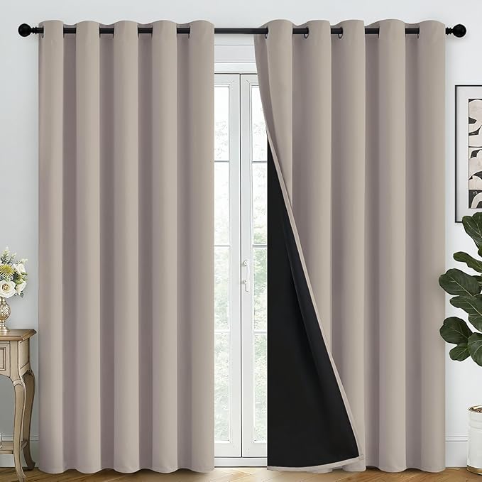 SimpleHome 100% Blackout Curtains