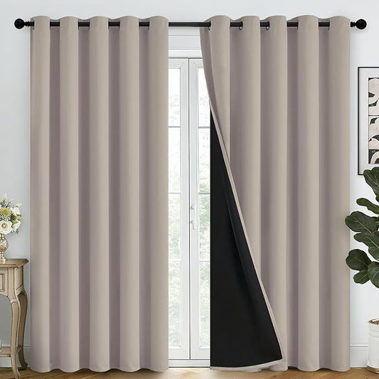 SimpleHome 100% Blackout Curtains