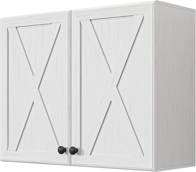 Furnaza Farmhouse Large Wall Cabinets