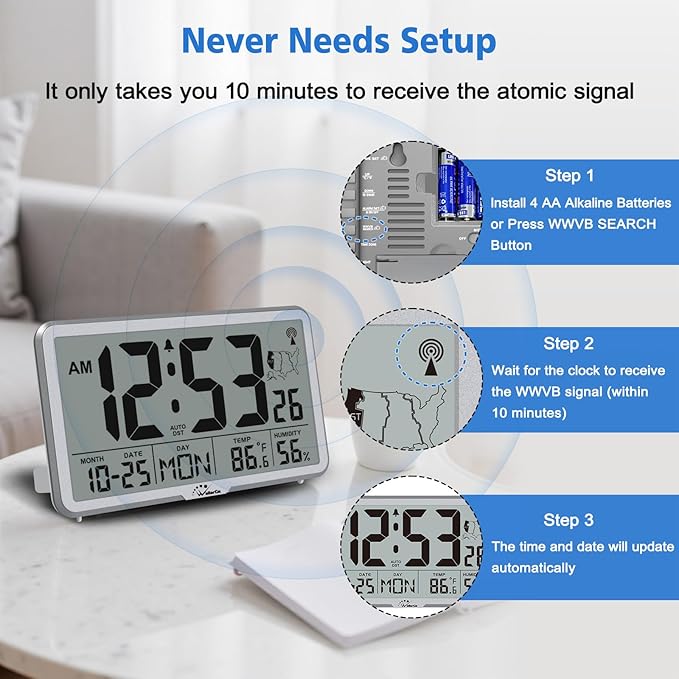 WallarGe Atomic Wall Clock