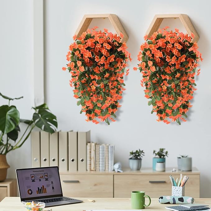 Artificial Fake Hanging Flowers Plants