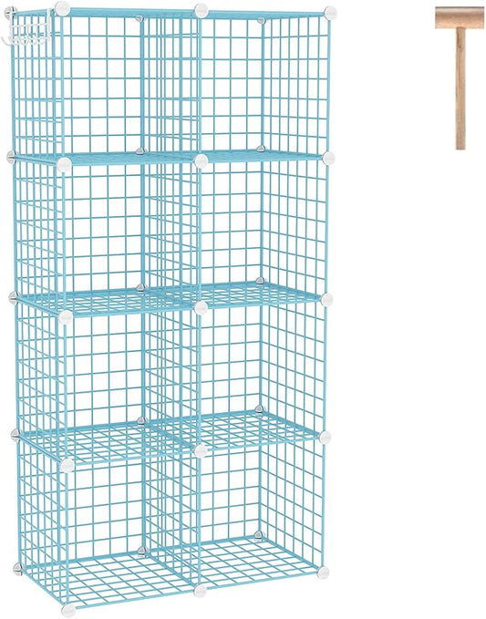 C&AHOME Wire Cube Storage, 8