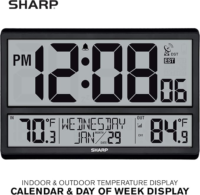 Sharp Atomic Clock