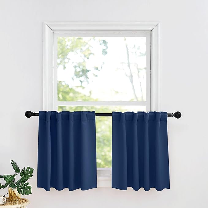 RYB HOME Small Window Curtains