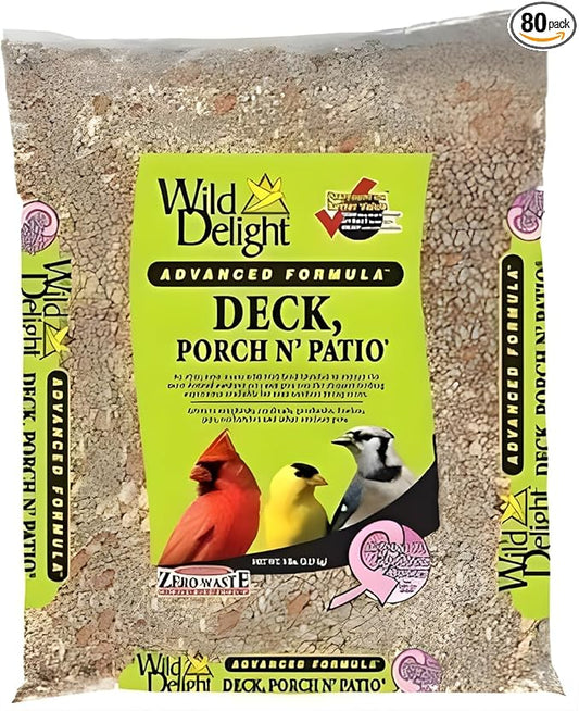 Wild Delight 374050 5 Lb Deck Porch N' Patio Birdfood