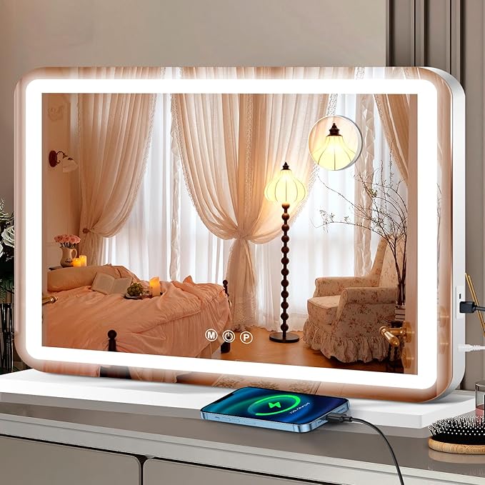 Ratsamee 28" x 20" Vanity Mirror