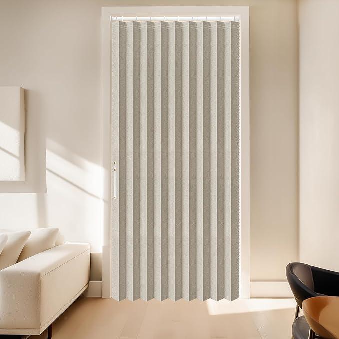 AJAZZ Blackout Door Curtain